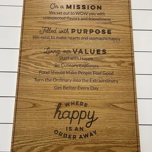 Love this! What they stand for.