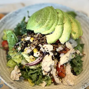 Quinoa crunch salad