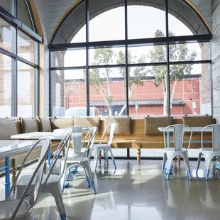 Spacious dining room