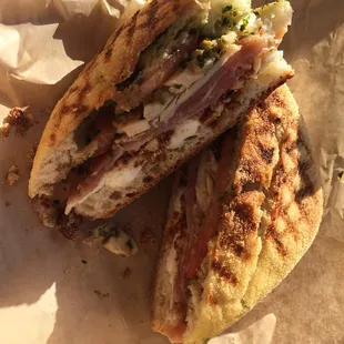 Chicken and Prosciutto Panini