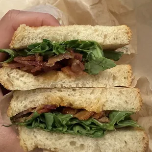 Saddest BLT sandwich