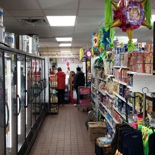 Frozen foods and groceries