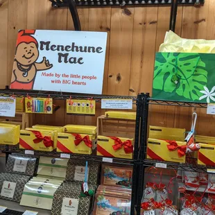 a display of menehune macs