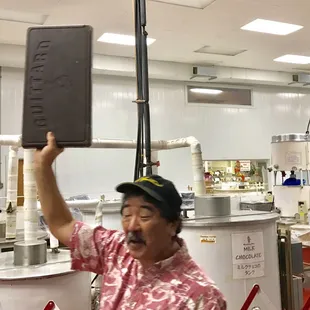10 lb. chocolate block