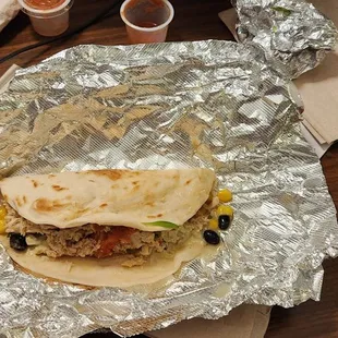 Sally White Southwest Chicken Taco