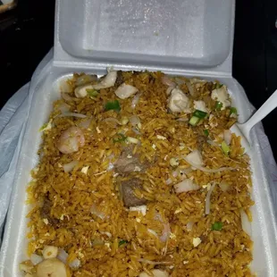 Combination fried rice