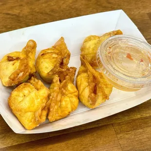 Fried Chicken Wontons