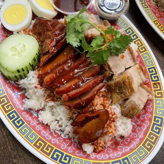 Chinese BBQ Pork Over Rice