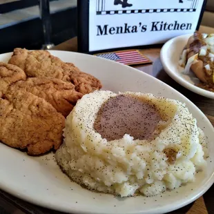 Lumpy Mashed Potatoes the real deal
