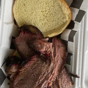 Brisket sandwich