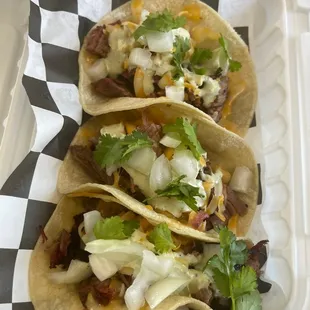 Brisket tacos