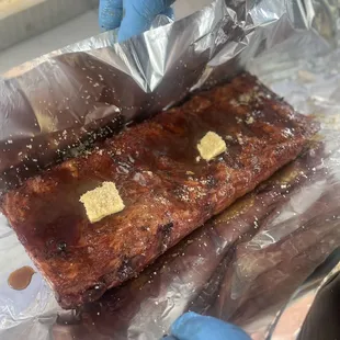 ribs, food, bbq ribs