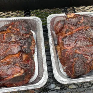 Smoked pulled pork