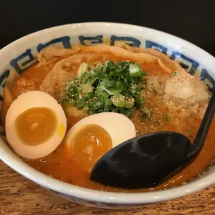 Tantan men, with an excellent egg added.
