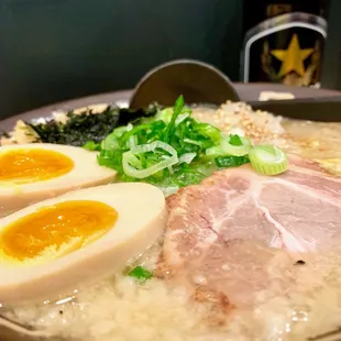 Shoyu with added egg