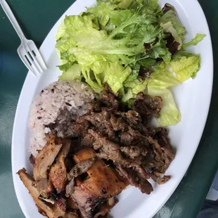 Any Two Of Chicken, Beef, Or Pork