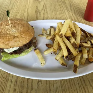 #2, Korean BBQ Beef Sandwich with Fries