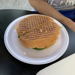 Apple Chicken Melt Panini