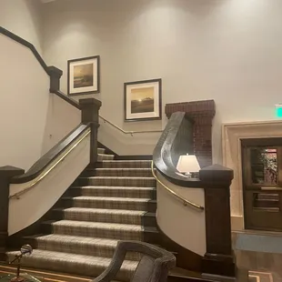 Inside reception area