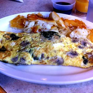Mushroom Omelette