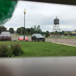 Exterior from inside