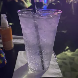My $28 drink. Has 3 shots of Tito&apos;s. I wanted a 2nd one but the waitress never came back around....05/22/2023