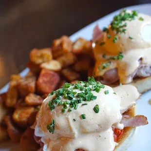 Eggs Benedict. www.menotomygrill.com/brunch