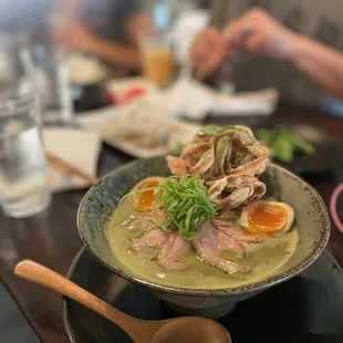 Duck Matcha Ramen