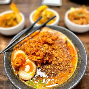 G.K.O Ramen - A very garlicky type of broth