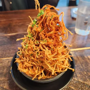 Enoki Mushroom Chips