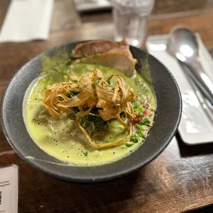 Matcha Tori Paitan Ramen