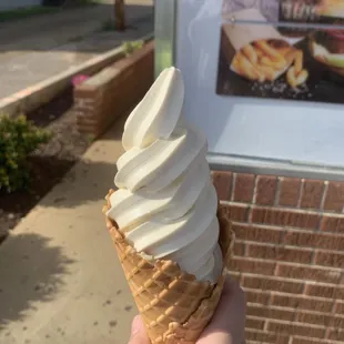 Vanilla Waffle Cone
