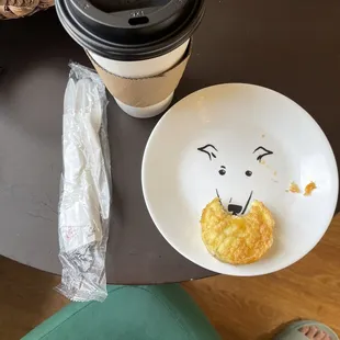 Egg bites and drip coffee