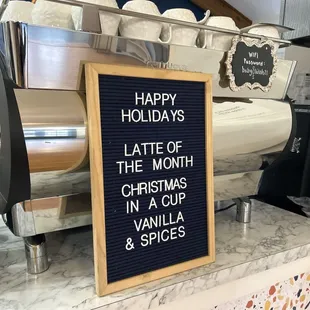 coffee bar