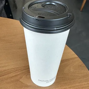 Large latte for only $4.75, extremely cheap