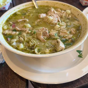 Pozole Verde De Pollo