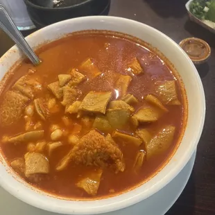 Menudo with extra meat