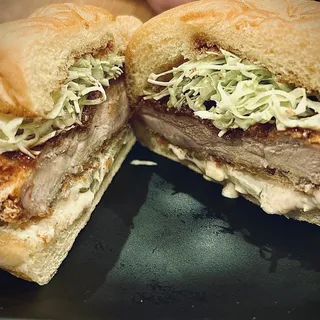 tokyo hot chicken sando