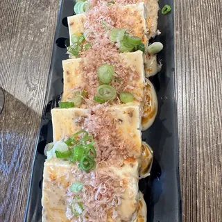 Cold Tofu with Sesame Dressing