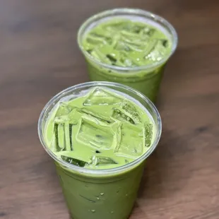 The best iced matcha latte you could ask for