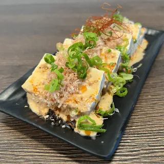 Cold Tofu with Sesame Dressing