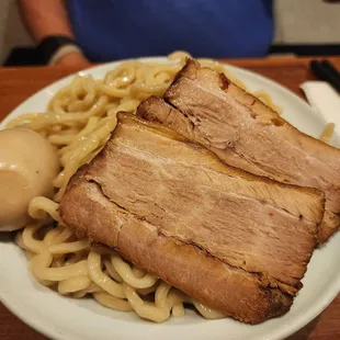Menya Tsukemen with extra noodles