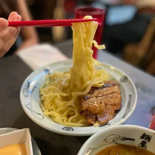 Hybrid tsukemen