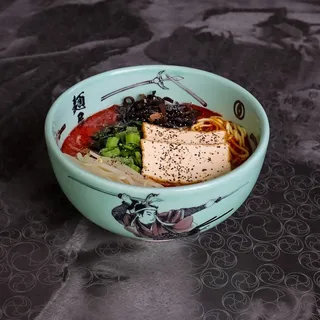 Vegan spicy miso ramen