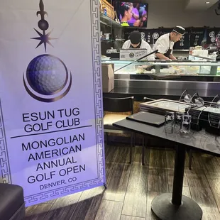 interior, sushi and sashimi