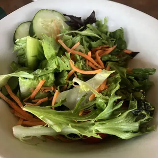 a salad in a bowl