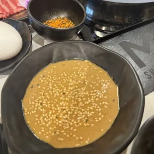 Sesame dipping sauce