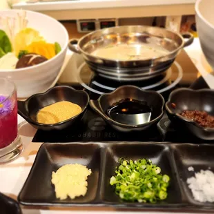 All the fixings for a delicious meal!