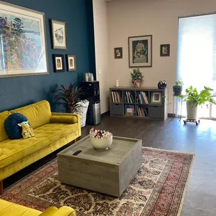 Reception area