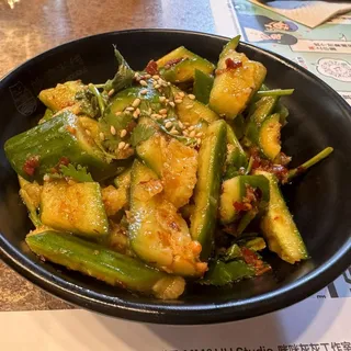 Smashed Cucumber Salad